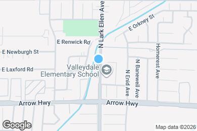 Map image of the property - 745 S Lark Ellen Ave