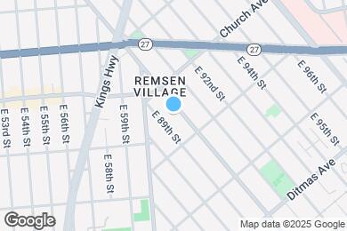 Map image of the property - 604 Remsen Ave