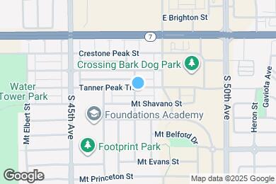 Map image of the property - 4702 Tanner Peak Trail