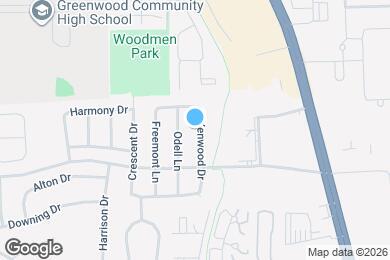 Map image of the property - 1206 Kenwood Dr