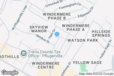 Map image of the property - 16110 Fitchburg Cir