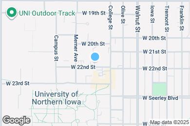 Map image of the property - 1009 W 22nd St
