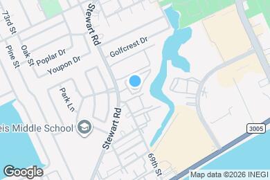 Map image of the property - Captain's Landing Apartments
