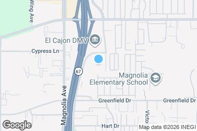 Map image of the property - 1423 Graves Ave