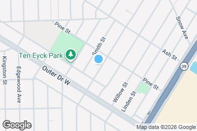 Map image of the property - 3454 Raymond Ave