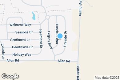Map image of the property - 709 Timeless Run