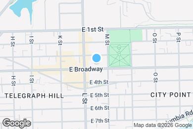 Map image of the property - 778 E Broadway