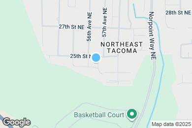 Map image of the property - 5605 24th St NE