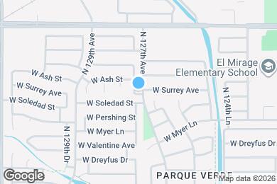Map image of the property - 13401 N 127th Dr