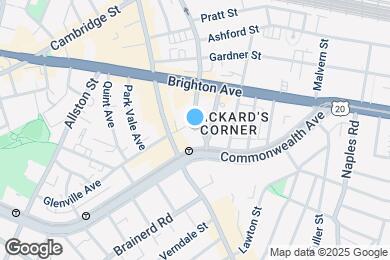 Map image of the property - 91 Linden St