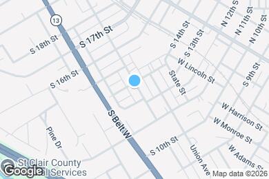 Map image of the property - 1316 Raab Ave