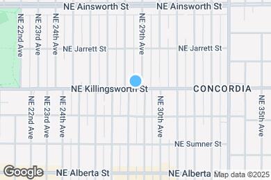 Map image of the property - 2834 NE Killingsworth St