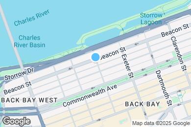 Map image of the property - 351 Beacon St
