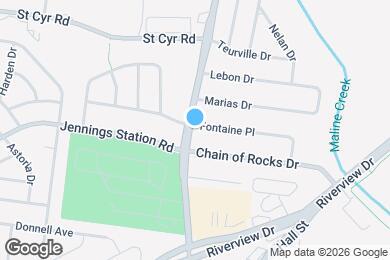 Map image of the property - 956 Fontaine Pl