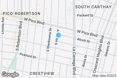 Map image of the property - 1448 S Holt Ave