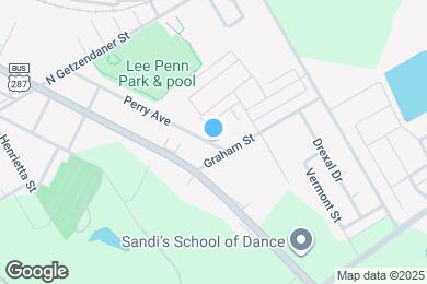 Map image of the property - 721 Perry Ave