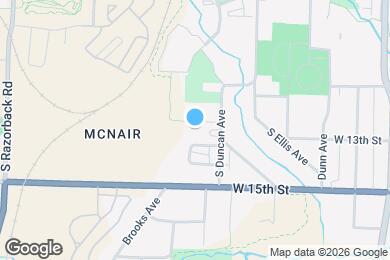 Map image of the property - 897 W 12th St