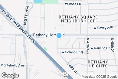Map image of the property - 5940 N 48th Ln