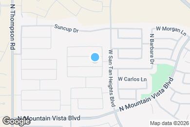 Map image of the property - 4058 W Crossflower Ave
