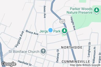 Map image of the property - 1660 Bruce Ave