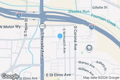 Map image of the property - 319 E Brookside St