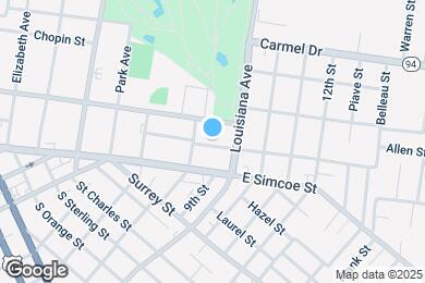 Map image of the property - 120 W Foch St