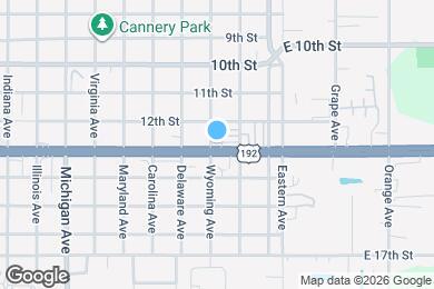 Map image of the property - 196 13th St