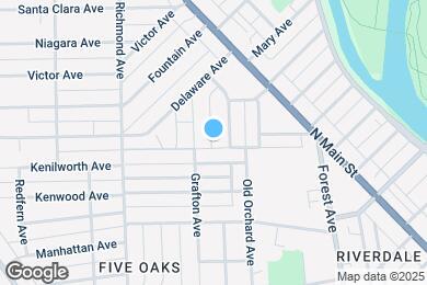 Map image of the property - 603 Rockford Ave