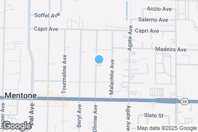 Map image of the property - 1348 Olivine Ave