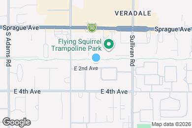 Map image of the property - 15217 E 2nd Ave
