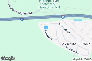 Map image of the property - 946 Fairdale Ct