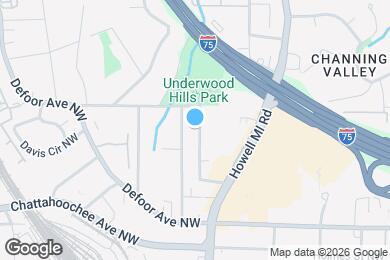 Map image of the property - 1788 Ridgeway Ave NW