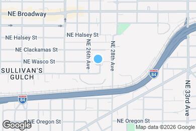 Map image of the property - 1227 NE 27th ave