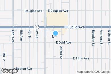 Map image of the property - 3419 1st St