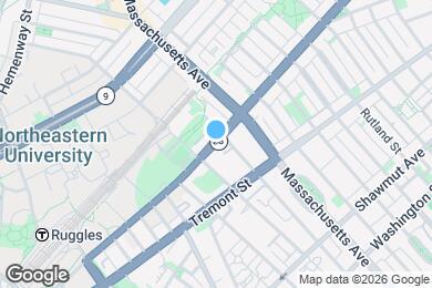 Map image of the property - 608 Columbus Ave