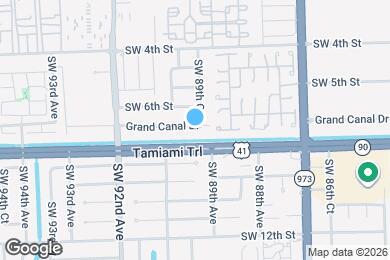 Map image of the property - 8934 Grand Canal Dr
