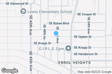 Map image of the property - 4990 SE Ogden St