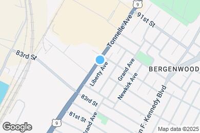 Map image of the property - 8509 Liberty Ave