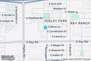 Map image of the property - 1507 S Colt Dr