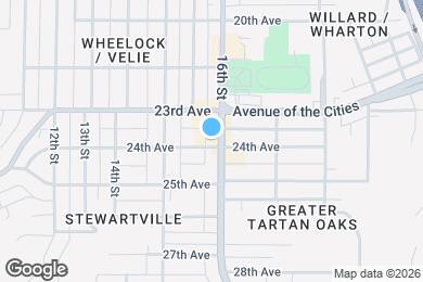 Map image of the property - 1541 24th Ave