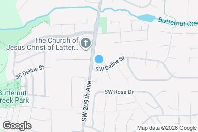 Map image of the property - 20855 SW Skiver St