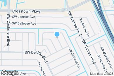 Map image of the property - 1732 SW Hilola Ln