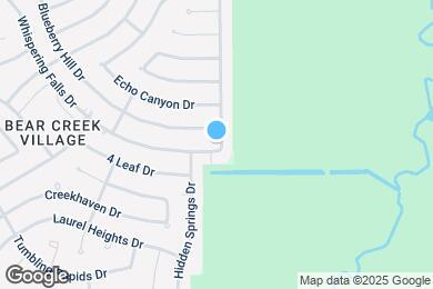 Map image of the property - 4706 Whispering Falls Dr