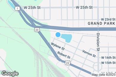 Map image of the property - 2643 Vernon St
