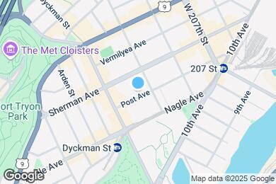 Map image of the property - 34 Post Ave