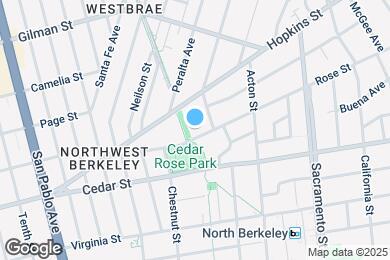 Map image of the property - 1329 Rose St