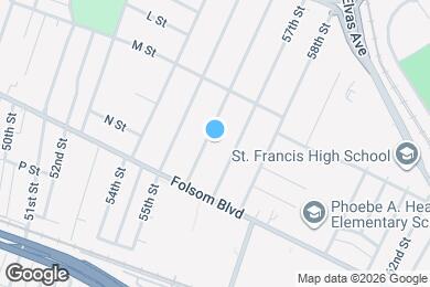 Map image of the property - 1375 56th St