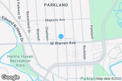 Map image of the property - 22330 W Warren