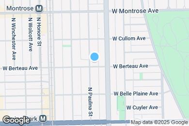 Map image of the property - 4201 N Paulina St