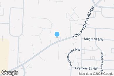 Map image of the property - 7819 Hills and Dales Rd NW